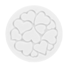 Silikomart tuile, dekor forma, szilikon, mini Love sütés és főzés