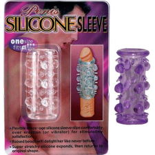  Silikon Mandzsetta lila péniszgyűrű