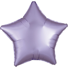 Silk Pastel Lilac csillag fólia lufi 48 cm party kellék