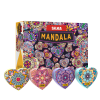 SILKA Radír, mandala, 36 db/display, Silka