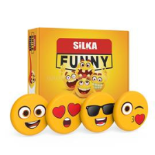 SILKA Radír, smile-nagy, 36 db/display, Silka (SILKA_55887) radír