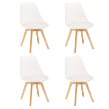 Silla étkezőszék 4 db fehér színben bútor