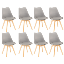Silla étkezőszék 8 db szürke színben bútor