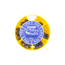 Silstar vágott sörét ólom készlet, 0.2-1.25g, 50g horgászkiegészítő
