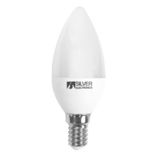 Silver Electronics LED Gyertya Izzó Silver Electronics Eco E14 5W 3000K A+ (Meleg fény) izzó