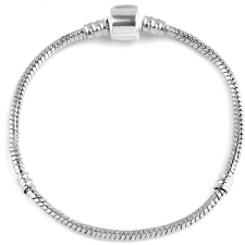 Silver Star karkötő - ezüstözött - 20cm karkötő