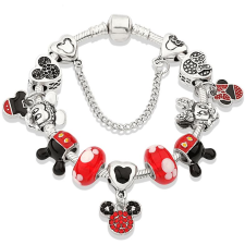 Silver Star karkötő - Mickey Minnie / P10929-898-1 - 20cm (6734) karkötő