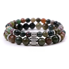 Silver Star Mistydale női karkötő, Fancy Jasper, 2 darab, 23 cm karkötő