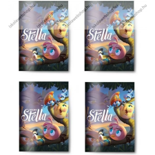 SilverBall Angry Birds Girls Stella 1. osztályos vonalas 4 db-os füzetcsomag, A5/14-32 füzet