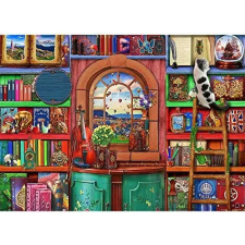 SilverHome SilverHome Különös Könyvespolc Puzzle 1000db puzzle, kirakós