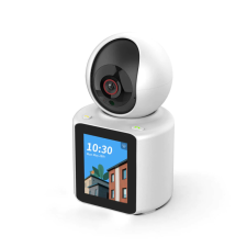 SilverHome WIFI Biztonsági kamera videohívás funkcióval, beépített képernyővel megfigyelő kamera