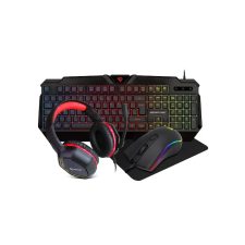 Silverline CM120 Gaming Combo Set 4in1 Black HU (SICM120) billentyűzet