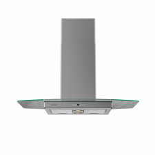 Silverline SILVERLINE 4240 MIDNIGHT ISOLA páraelszívó,sziget,90cm,inox/üveg páraelszívó