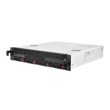Silverstone SST-RM21-304 2U Rack Számítógépház - Fekete számítógép ház