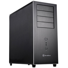Silverstone TJ04B-E Számítógépház - Fekete (SST-TJ04B-E USB 3.0) számítógép ház