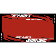 Simagic SMG-CARPET Gaming Szőnyeg Black/Red lakástextília