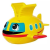 Simba ABC bébijáték: Fürdőjáték repülő, 8 cm - Sárga