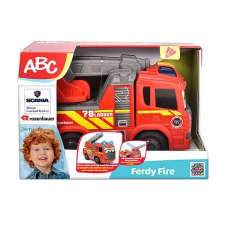 Simba Dickie Happy ABC - Ferdy Fire tűzoltóautó fénnyel és hanggal autópálya és játékautó