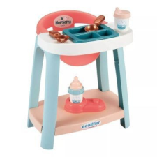 Simba Écoiffier: Etetőszék játékbabák számára - 7 db-os szett babakocsi kiegészítő