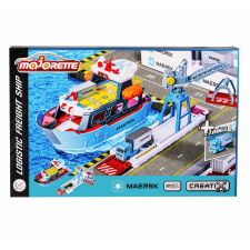 Simba Majorette Creatix Maersk kikötői állomás autópálya és játékautó