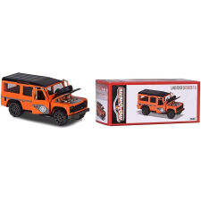 Simba Majorette Deluxe Land Rover Defender 110 266C fém kisautó narancssárga 1:64 autópálya és játékautó