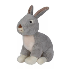 Simba Nicotoy: Ülő plüssnyuszi - 23 cm, szürke plüssfigura