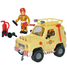 Simba Sam, a tűzoltó: 4x4 mentő dzsip játékszett, sam figurával autópálya és játékautó