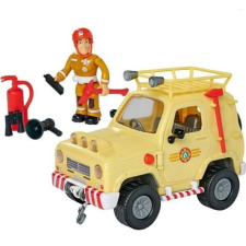 Simba Sam, a tűzoltó 4x4 mentő dzsip játékszett, Sam figurával (109252511038) (s109252511038) autópálya és játékautó