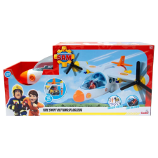Simba Sam a tűzoltó Gyorsmentő repülőgép 42cm autópálya és játékautó