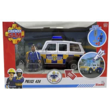  Simba: Sam rendőrautó 4x4 figurával játékfigura