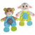 Simba Toys ABC plüss állatos rágóka kétféle (104010126) (Simba Toys 104010126) - Plüss játékok