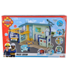Simba Toys Sam, a tűzoltó - Rendőrállomás figurával, fénnyel és hanggal elektronikus játék