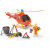 Simba Toys Sam a tűzoltó - Wallaby mentőhelikopter Tom figurával (109252510038)