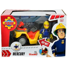 Simba Toys Simba - Sam a tűzoltó: Mercury quad jármű figurával játékfigura
