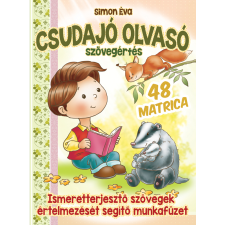 Simon Éva - Csudajó olvasó! - 48 matricával egyéb könyv