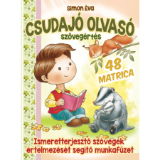 Simon Éva - Csudajó olvasó! - 48 matricával gyermek- és ifjúsági könyv