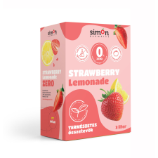 Simon gyümölcs Simon gyümölcs zero lemonade strawberry 3000 ml üdítő, ásványviz, gyümölcslé