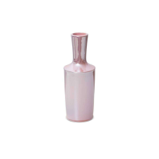  Simona1 kerámia váza rózsaszín 13x13x36 cm dekoráció