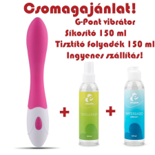 Simple akkumulátoros G-Pont vibrátor, kiegészítőkkel vibrátorok