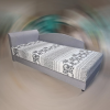  Simple Bed inspiráló elefántos 200×100 cm egyszemélyes ágy ajándék puffal