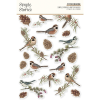 Simple Stories Matrica , Sticker Book / Simple Stories Simple Vintage Winter Woods (12 ív)