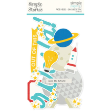 Simple Stories Say Cheese Epic Kivágatok Simple Pages Pieces 1 csomag matrica