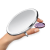 SimpleHuman 10 cm-es hordozható LED-es smink tükör, rozsdamentes, ST3025