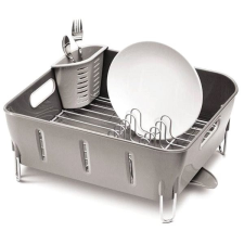 SimpleHuman Compact Edénycsepegtető, szürke műanyag konyhai eszköz