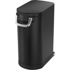 SimpleHuman Száraz takarmány tároló biztonságizárral 30 l, matt fekete, 30 l kutyafelszerelés