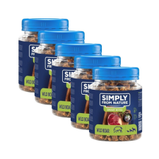 SIMPLY FROM NATURE Smart Bites Vaddisznó edzők kutyáknak 5x130 g jutalomfalat kutyáknak