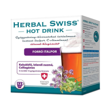 Simply You Hungary Kft. Herbal Swiss Hot Drink gyógynövény-kivonatokat tartalmazó instant italpor 12x gyógyhatású készítmény
