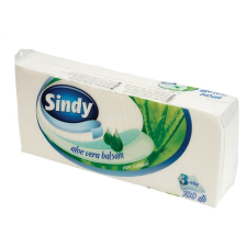Sindy papírzsebkendő, 100-as csomag, aloe vera higiéniai papíráru