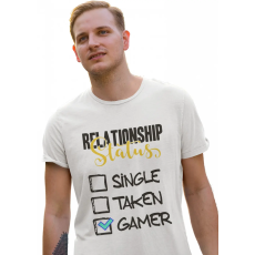  Single Taken Gamer - Férfi Póló