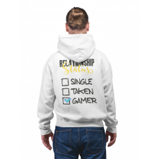 Single Taken Gamer - Unisex Zipzáros Pulóver női pulóver, kardigán
